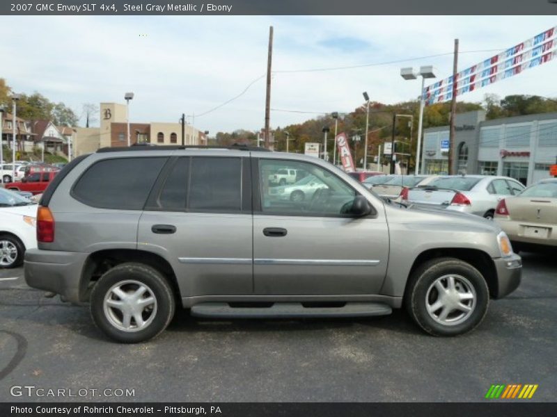 Steel Gray Metallic / Ebony 2007 GMC Envoy SLT 4x4