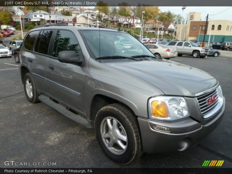Steel Gray Metallic / Ebony 2007 GMC Envoy SLT 4x4