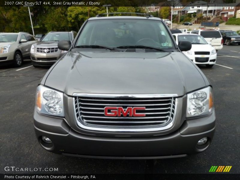 Steel Gray Metallic / Ebony 2007 GMC Envoy SLT 4x4