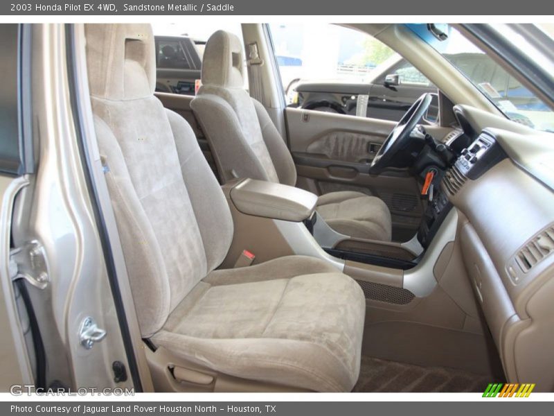Sandstone Metallic / Saddle 2003 Honda Pilot EX 4WD