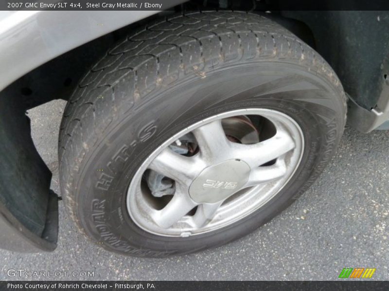 Steel Gray Metallic / Ebony 2007 GMC Envoy SLT 4x4