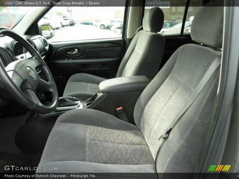 Steel Gray Metallic / Ebony 2007 GMC Envoy SLT 4x4