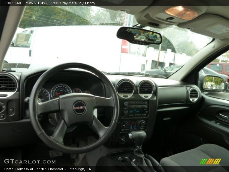 Steel Gray Metallic / Ebony 2007 GMC Envoy SLT 4x4