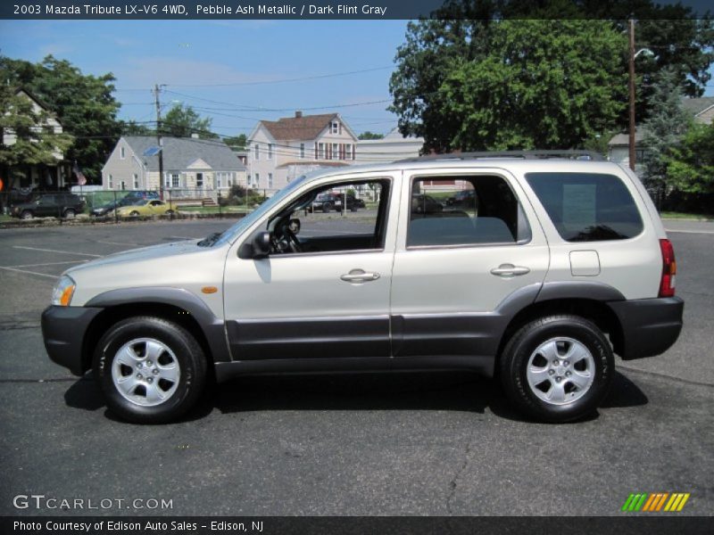 Pebble Ash Metallic / Dark Flint Gray 2003 Mazda Tribute LX-V6 4WD