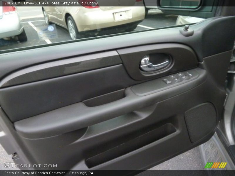 Steel Gray Metallic / Ebony 2007 GMC Envoy SLT 4x4