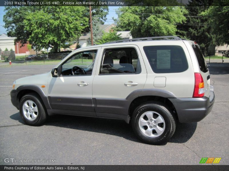 Pebble Ash Metallic / Dark Flint Gray 2003 Mazda Tribute LX-V6 4WD