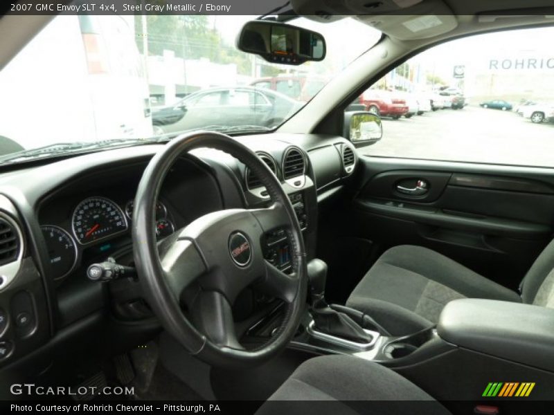 Steel Gray Metallic / Ebony 2007 GMC Envoy SLT 4x4