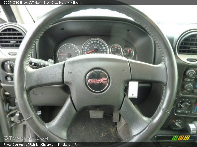 Steel Gray Metallic / Ebony 2007 GMC Envoy SLT 4x4