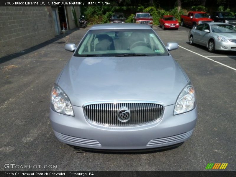 Glacier Blue Metallic / Titanium Gray 2006 Buick Lucerne CX