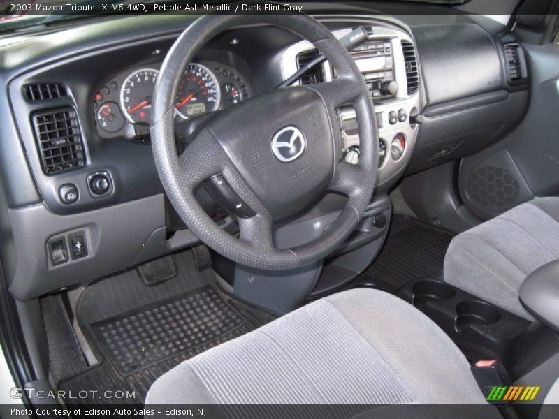 Pebble Ash Metallic / Dark Flint Gray 2003 Mazda Tribute LX-V6 4WD
