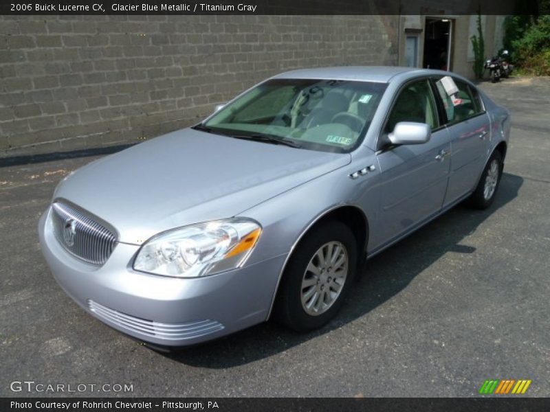 Glacier Blue Metallic / Titanium Gray 2006 Buick Lucerne CX