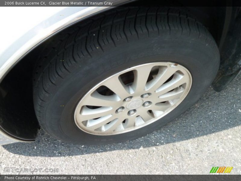 Glacier Blue Metallic / Titanium Gray 2006 Buick Lucerne CX