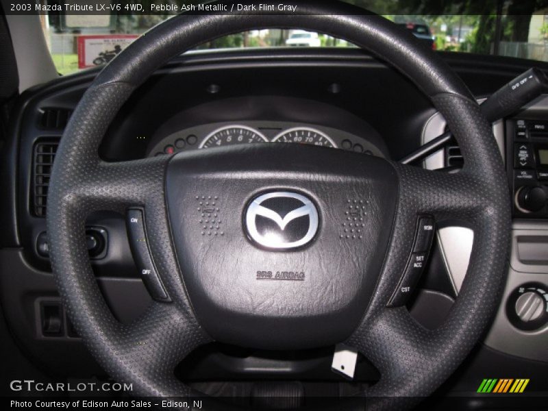 Pebble Ash Metallic / Dark Flint Gray 2003 Mazda Tribute LX-V6 4WD