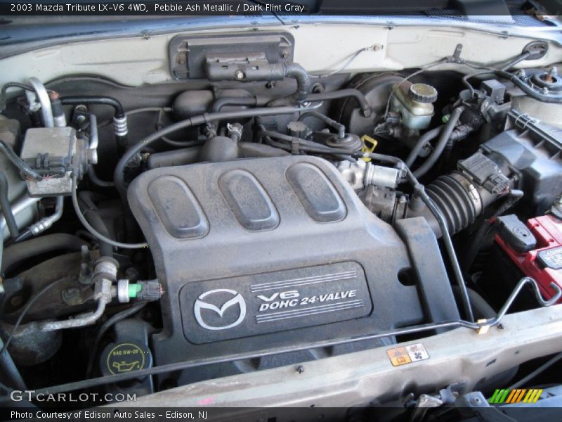 Pebble Ash Metallic / Dark Flint Gray 2003 Mazda Tribute LX-V6 4WD