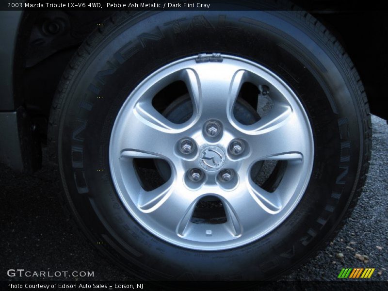 Pebble Ash Metallic / Dark Flint Gray 2003 Mazda Tribute LX-V6 4WD