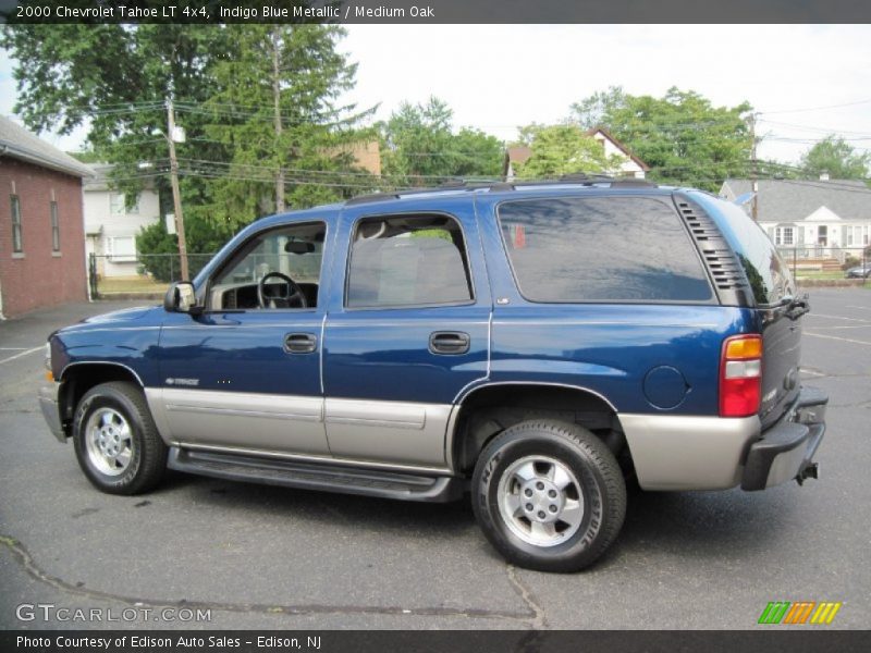 Indigo Blue Metallic / Medium Oak 2000 Chevrolet Tahoe LT 4x4