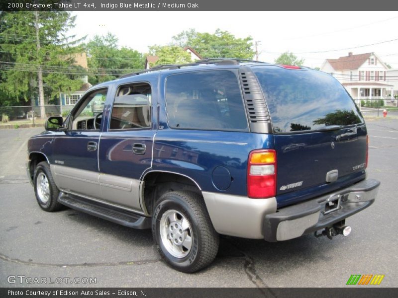 Indigo Blue Metallic / Medium Oak 2000 Chevrolet Tahoe LT 4x4