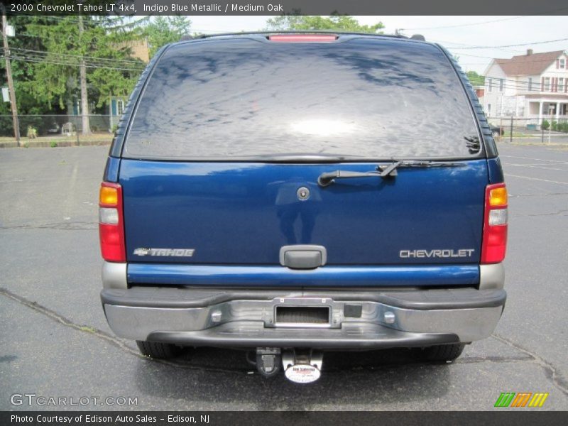 Indigo Blue Metallic / Medium Oak 2000 Chevrolet Tahoe LT 4x4