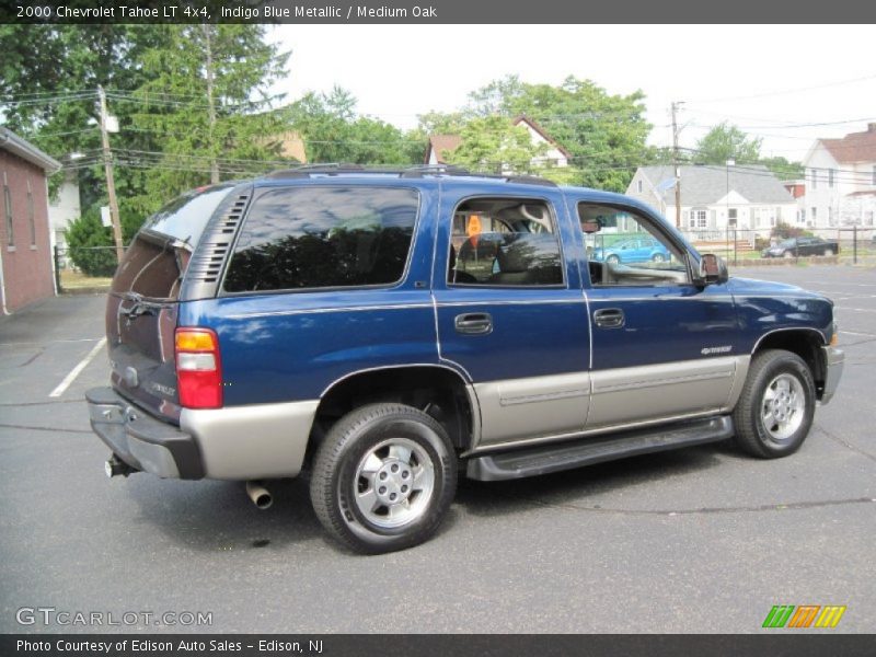 Indigo Blue Metallic / Medium Oak 2000 Chevrolet Tahoe LT 4x4