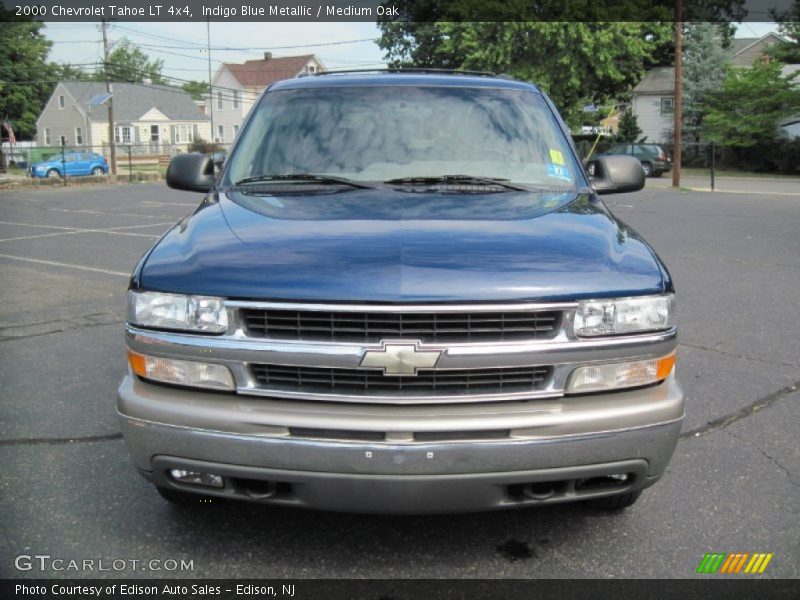 Indigo Blue Metallic / Medium Oak 2000 Chevrolet Tahoe LT 4x4