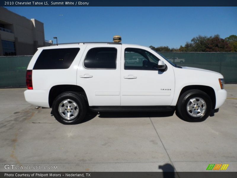 Summit White / Ebony 2010 Chevrolet Tahoe LS