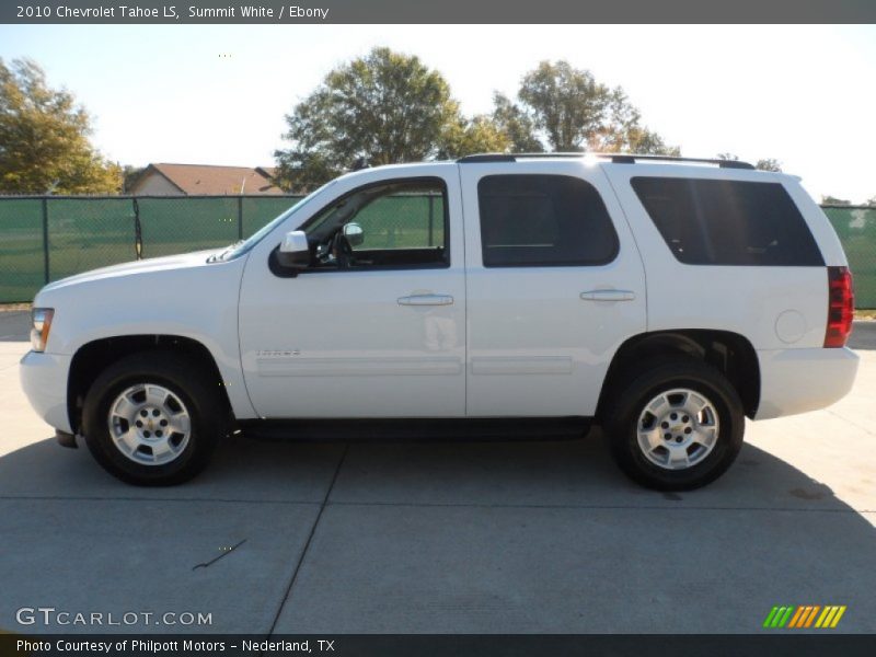 Summit White / Ebony 2010 Chevrolet Tahoe LS