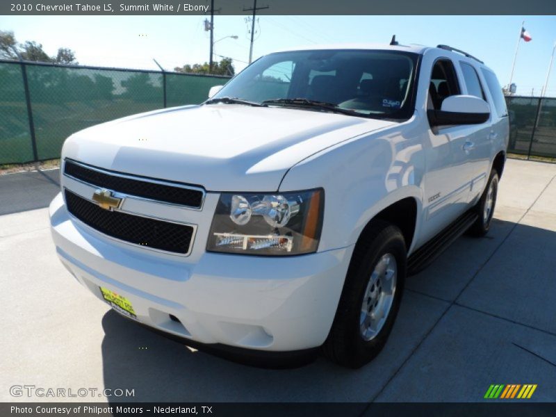 Summit White / Ebony 2010 Chevrolet Tahoe LS