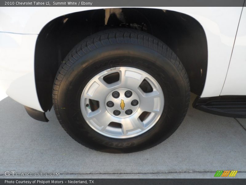 Summit White / Ebony 2010 Chevrolet Tahoe LS