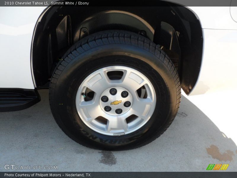 Summit White / Ebony 2010 Chevrolet Tahoe LS