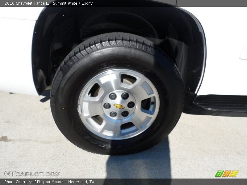 Summit White / Ebony 2010 Chevrolet Tahoe LS