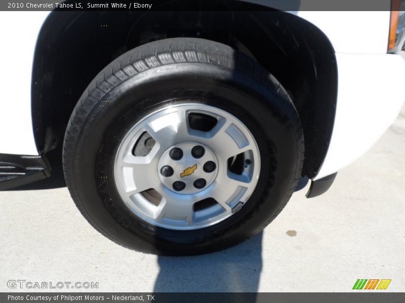 Summit White / Ebony 2010 Chevrolet Tahoe LS