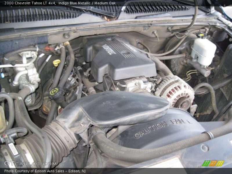 Indigo Blue Metallic / Medium Oak 2000 Chevrolet Tahoe LT 4x4