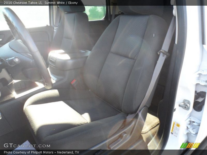 Summit White / Ebony 2010 Chevrolet Tahoe LS