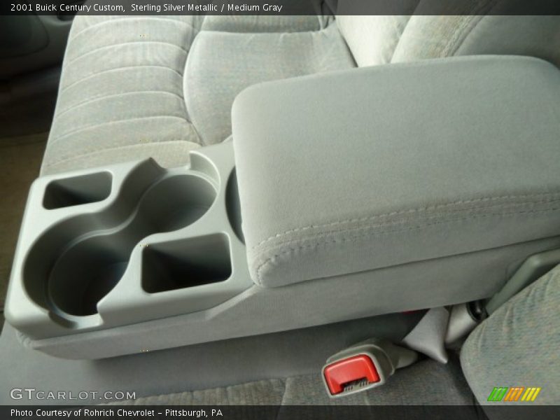 Sterling Silver Metallic / Medium Gray 2001 Buick Century Custom