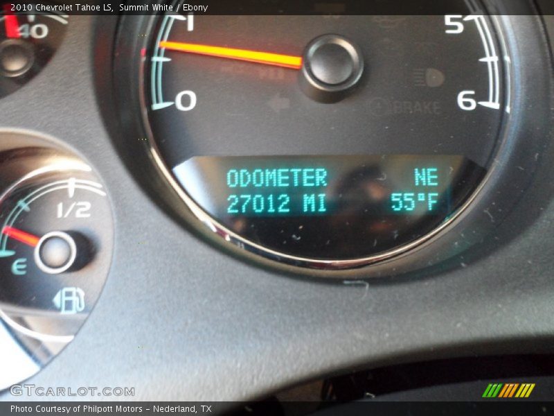 Summit White / Ebony 2010 Chevrolet Tahoe LS
