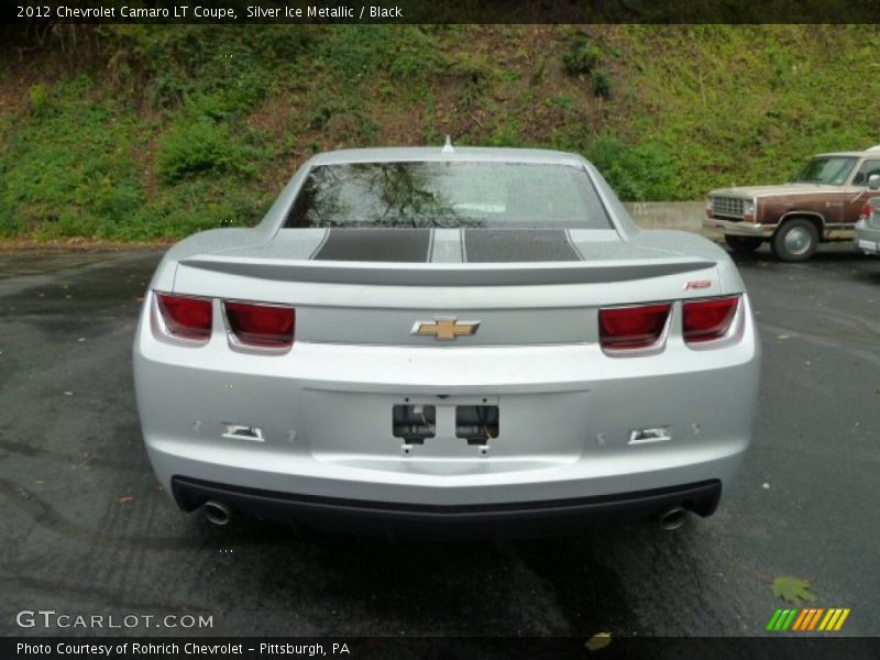 Silver Ice Metallic / Black 2012 Chevrolet Camaro LT Coupe