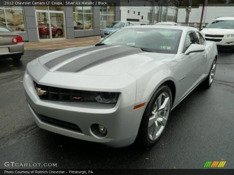 Front 3/4 View of 2012 Camaro LT Coupe