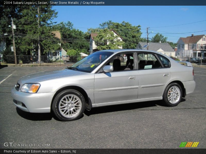 Silver Stone Metallic / Gray Moquette 2004 Subaru Legacy L Sedan