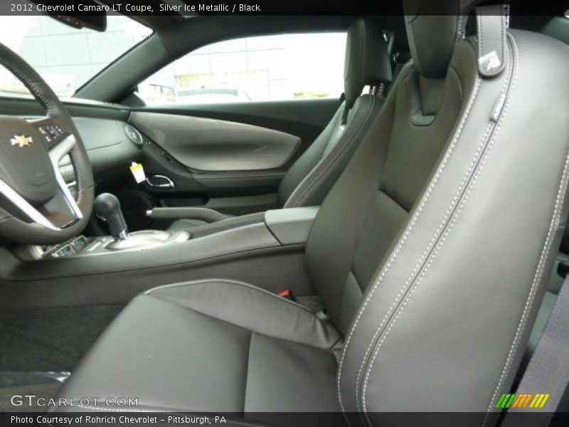 Silver Ice Metallic / Black 2012 Chevrolet Camaro LT Coupe
