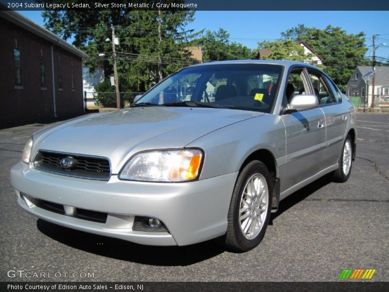 Silver Stone Metallic / Gray Moquette 2004 Subaru Legacy L Sedan