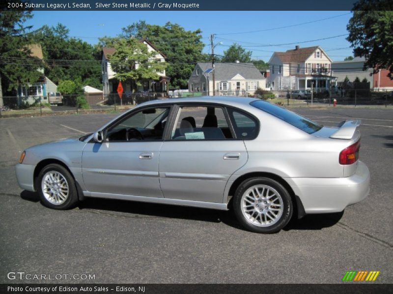 Silver Stone Metallic / Gray Moquette 2004 Subaru Legacy L Sedan