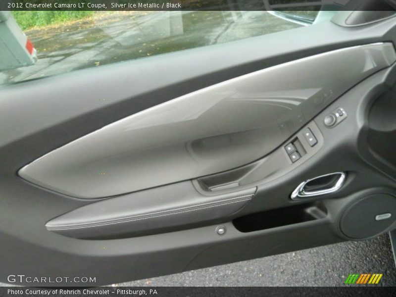 Silver Ice Metallic / Black 2012 Chevrolet Camaro LT Coupe