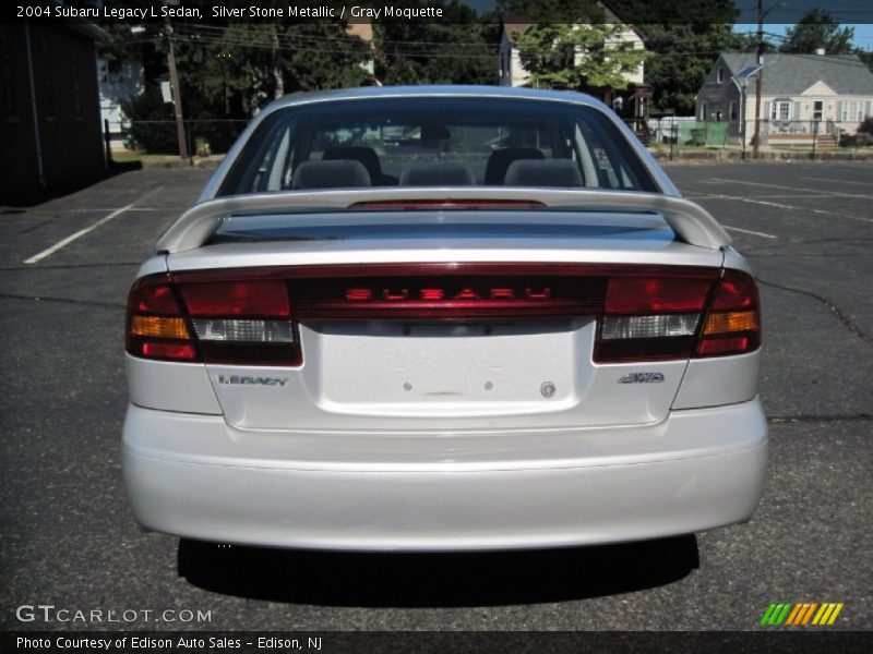 Silver Stone Metallic / Gray Moquette 2004 Subaru Legacy L Sedan