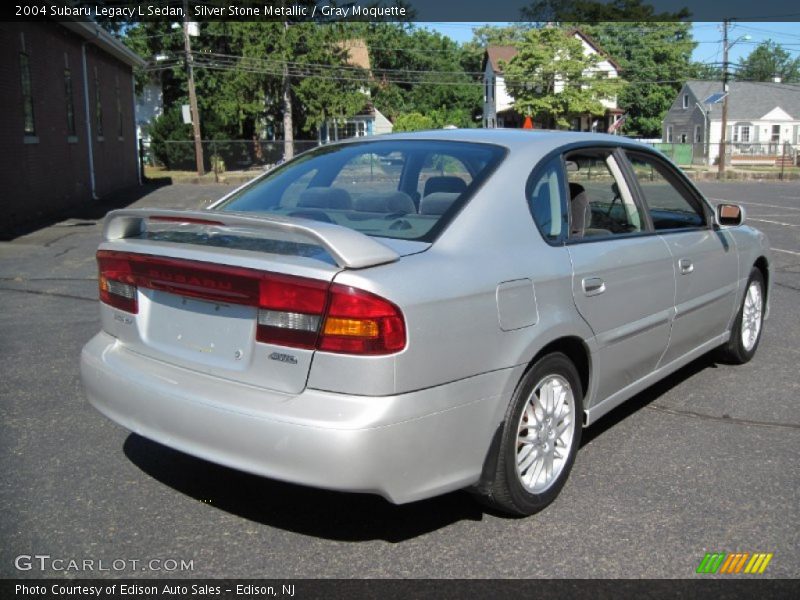 Silver Stone Metallic / Gray Moquette 2004 Subaru Legacy L Sedan