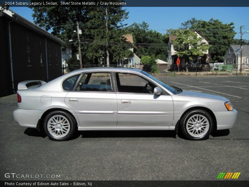 Silver Stone Metallic / Gray Moquette 2004 Subaru Legacy L Sedan