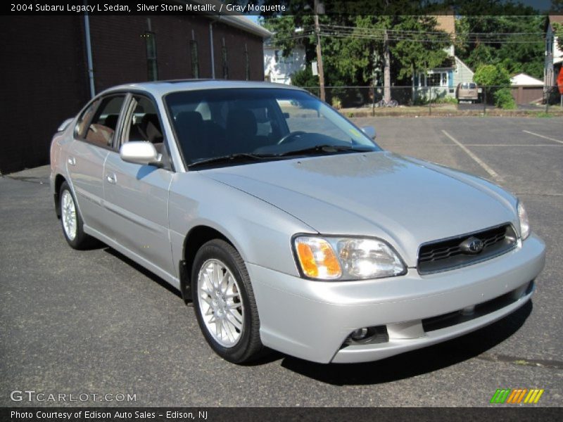 Silver Stone Metallic / Gray Moquette 2004 Subaru Legacy L Sedan