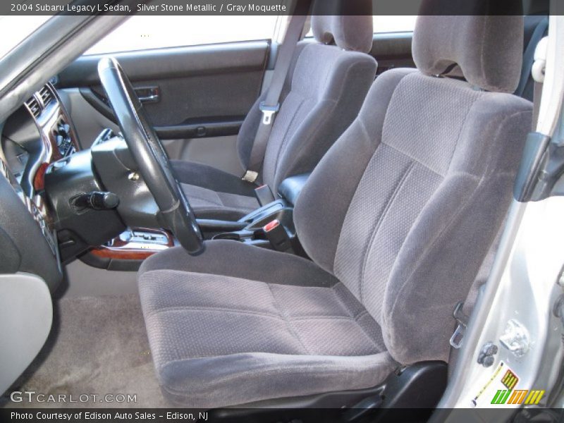  2004 Legacy L Sedan Gray Moquette Interior