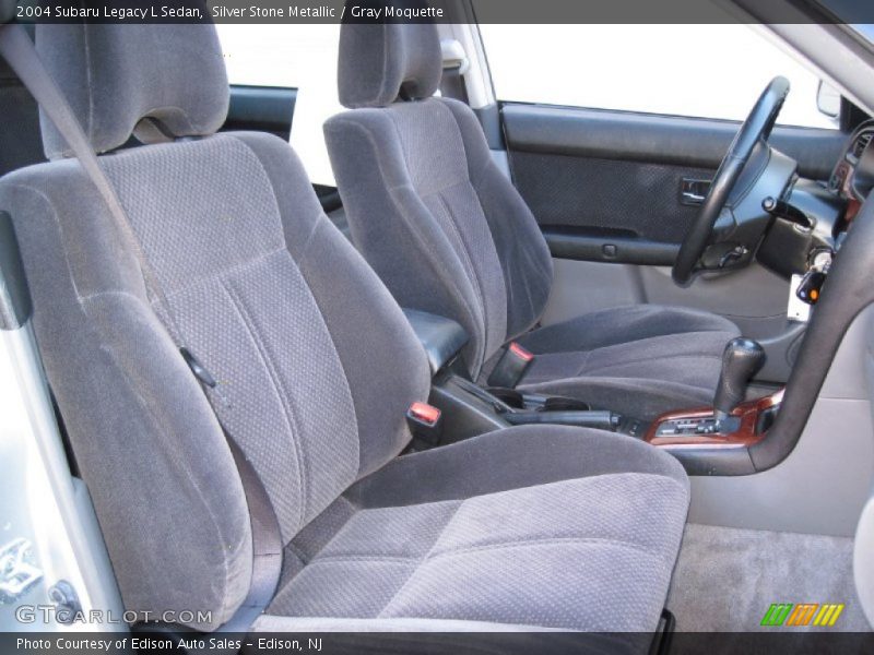  2004 Legacy L Sedan Gray Moquette Interior