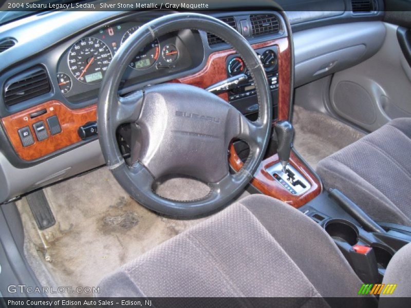 Gray Moquette Interior - 2004 Legacy L Sedan 