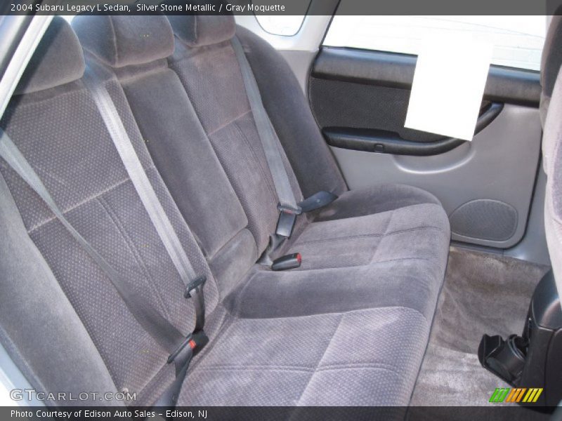  2004 Legacy L Sedan Gray Moquette Interior